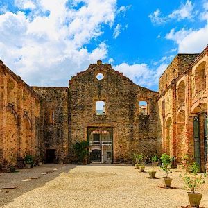 Ruinas de Panamá Viejo en Panamá